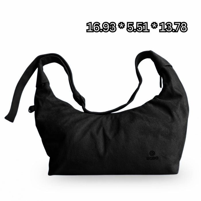 BoBo Suede Crossbody Bag – Soft Shoulder Purse for Women, Everyday Casual Travel Bag