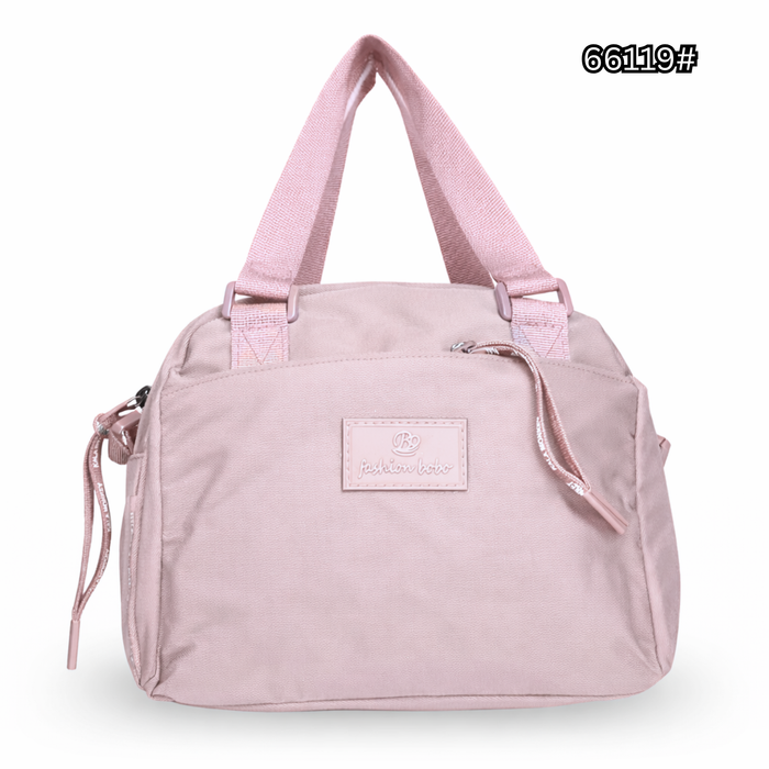 66119# Lightweight Nylon Crossbody Handbag Multi Pocket Shoulder Travel Bag