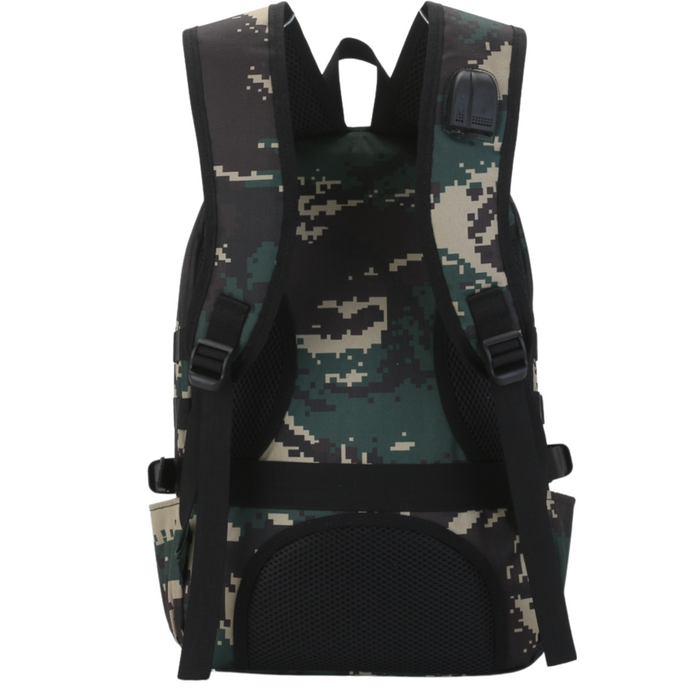 B-38058-5 Backpack Bag-Tiger Camou