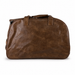 20 Inch Classic Wheeled Duffel Bag for Weekend Travel - Brown