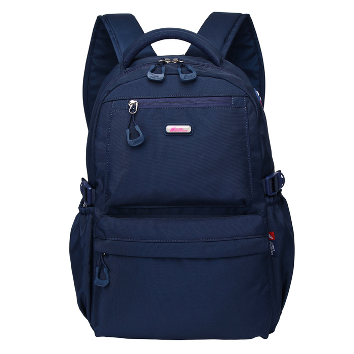17 Inch Backpack Red Compact School Bookbag Travel Daypack BT704