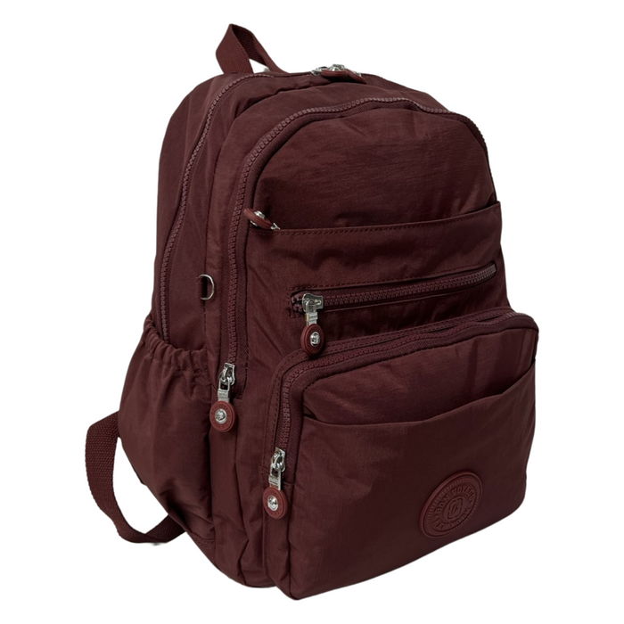 B-B 8551 Backpack 14"-Dark Red