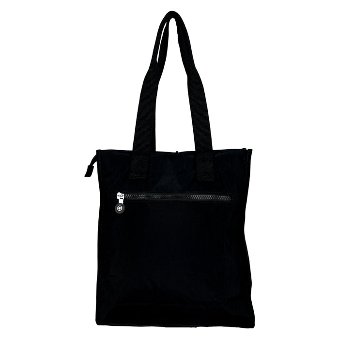 T-B 8753 Tote & Cross Body Bag-Black