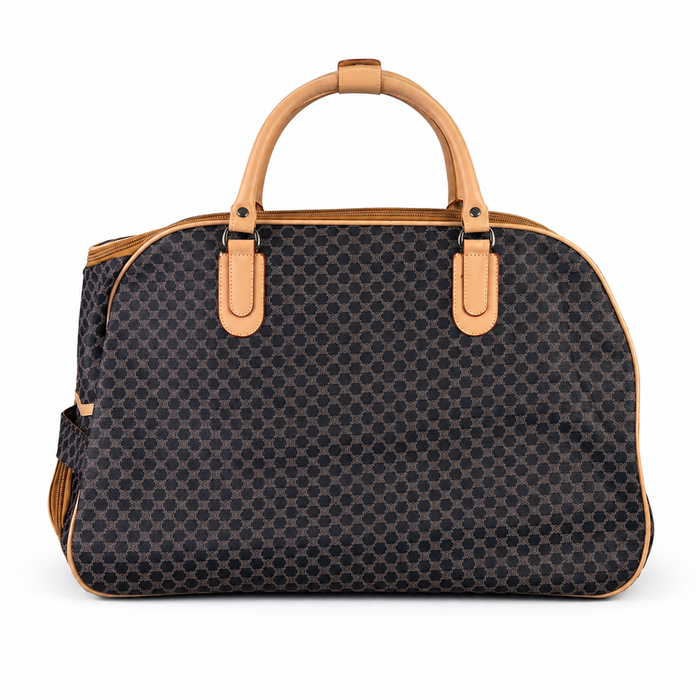 20 Inch Monogram Wheeled Duffel Bag for Weekend Travel