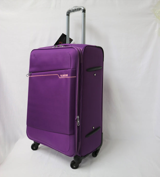 L-6651A 3-pc Luggage-Purple