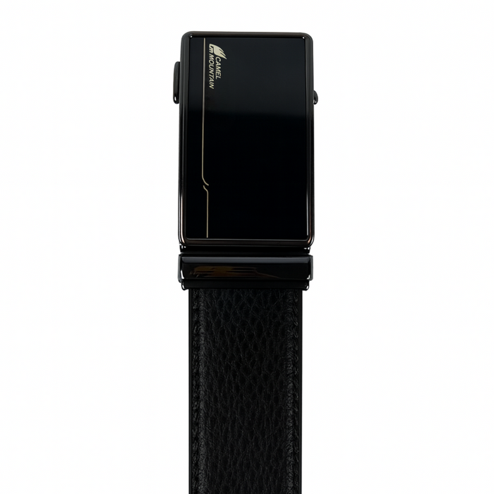 Leather Belt – Classic Black Everyday Belt