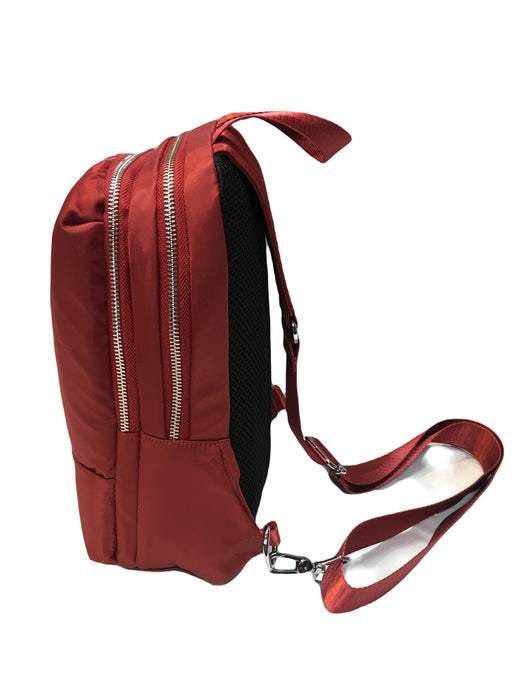 C-TB 855 Crossbody Bag 12.5"-Dark Red