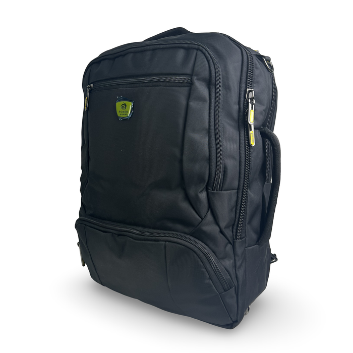 B-2792 Backpack & Messenger Bag 18"-Black