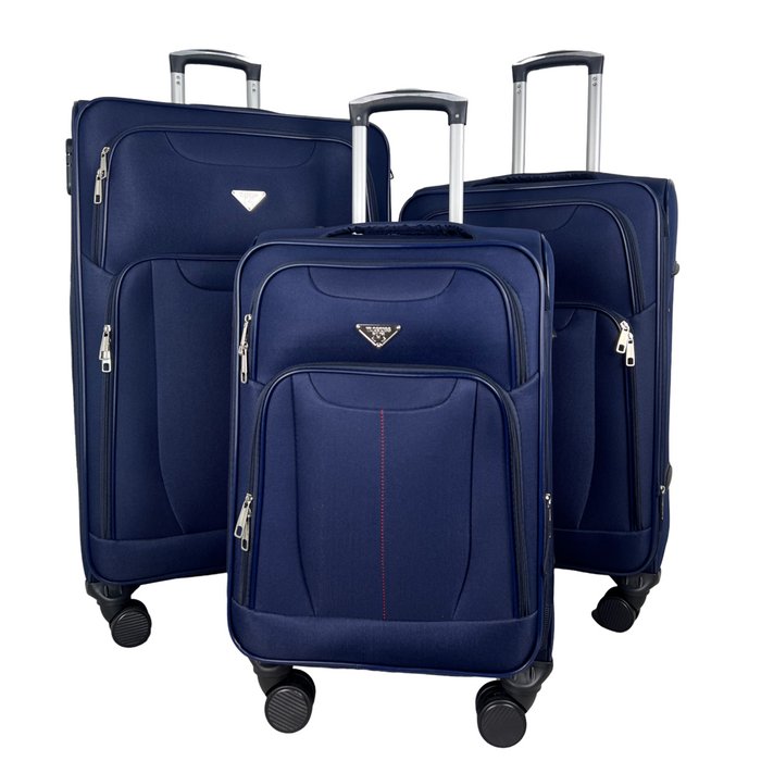 L-9139-3 pc26 Luggage 20'24'28"-Blue