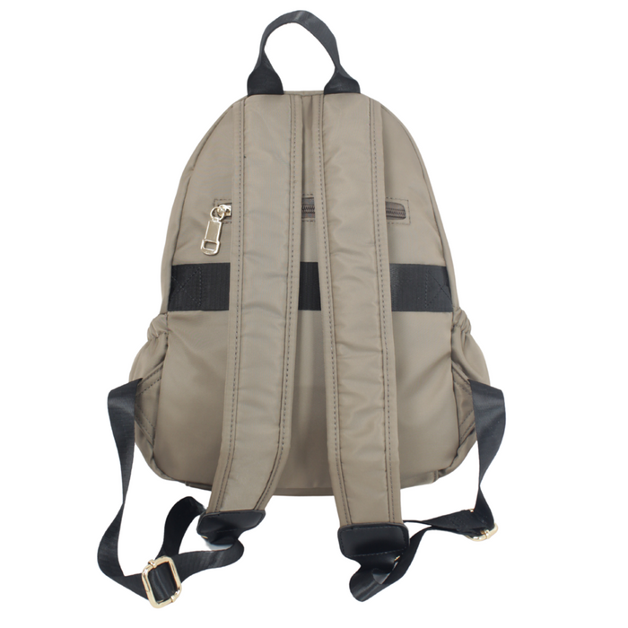 Mini Backpack Brown 12 Inch Small Travel Casual Daypack School Bag B2007