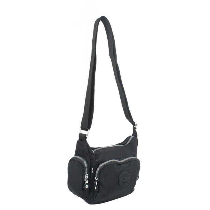 C-B 8713 Cross Body Bag-Black