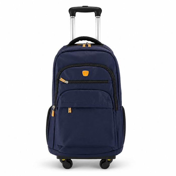 Rolling Backpack 18" Wheeled School Travel Trolley Bookbag 1921-2pcs set