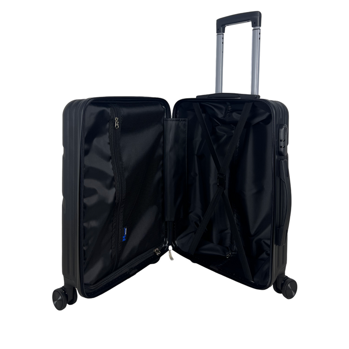 L-6822-3-pc(20'24"28") PC Luggage-Black