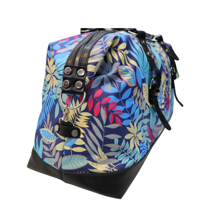 Duffel-BX 885 Duffel Bag 21"-Blue Leave(-6)