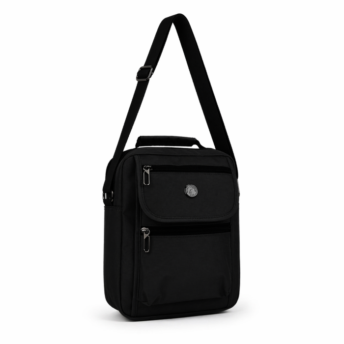 Lightweight Crossbody Bag - Multi-Pocket Everyday Purse