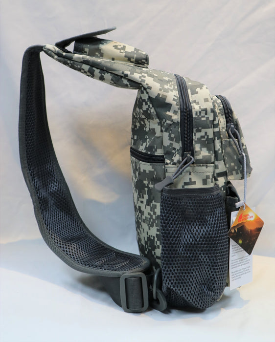 C-36066-3 Crossbody Bag-Grey Camou