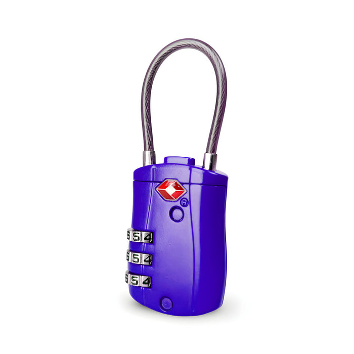 SKG 527B TSA 3-Dial Lock-Royal Blue