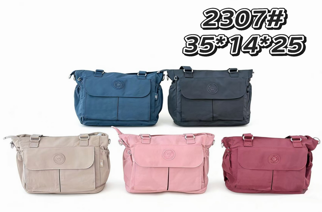 2307# Lightweight Large Nylon Handbag & Crossbody Bag