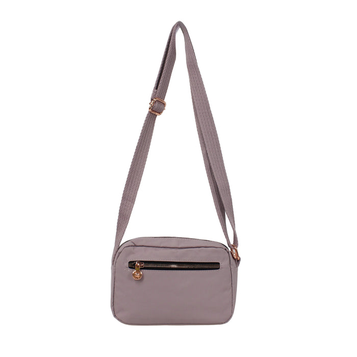 C-B 8716 Cross Body Bag-L/Purple