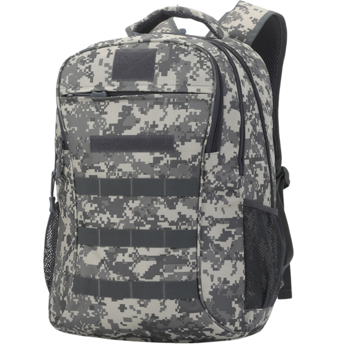 20 Inch Backpack - Grey Camou