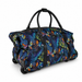 20 Inch Tropical Floral Wheeled Duffel Bag for Weekend Travel