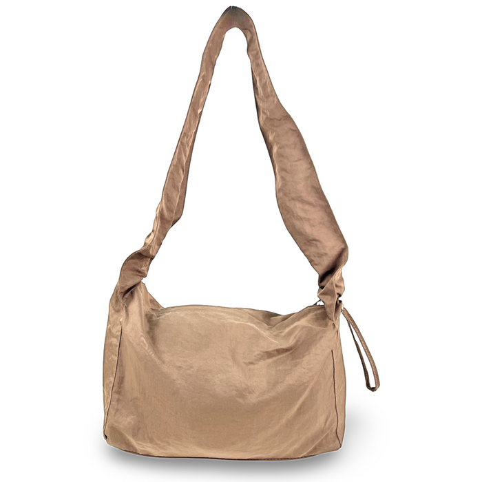 Shoulder Bag Khaki Everyday Tote Travel Commuter Carry Bag B12010