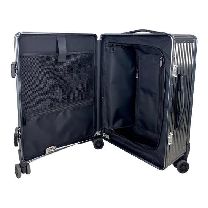 L-016-7 20" Titanium Steel Luggage-Grey