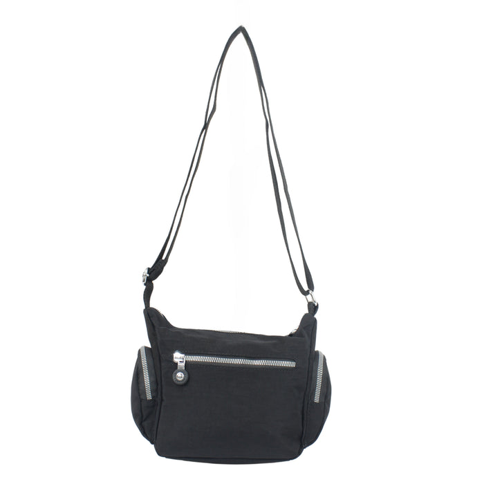 C-B 8713 Cross Body Bag-Black