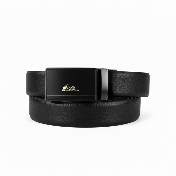 Leather Belt – Classic Black Everyday Belt