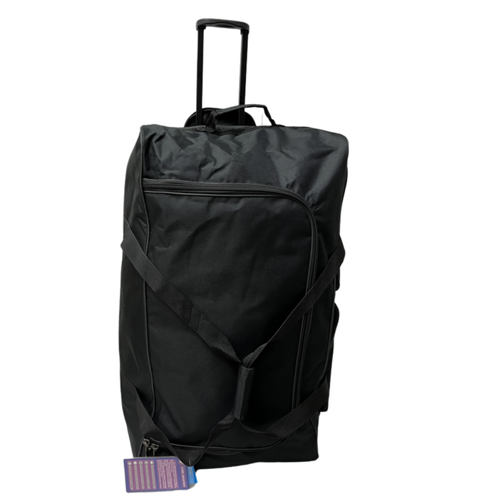 Duffel-BY 338 Duffel Bag 36" w/ Wheel-Black