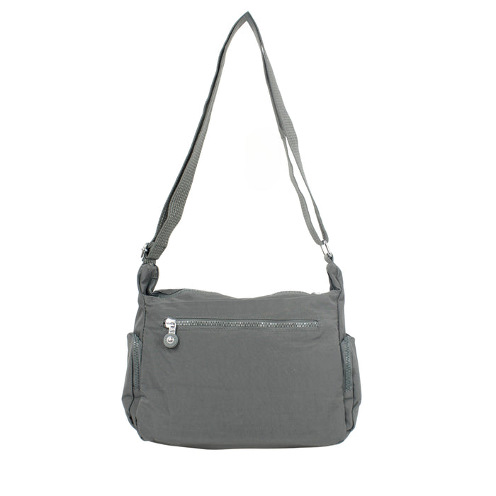 C-B 8704 Cross Body Bag-Grey