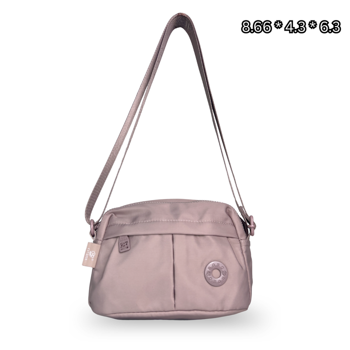 9808# Small Crossbody Bag Women Lightweight Nylon Shoulder Purse Travel Casual