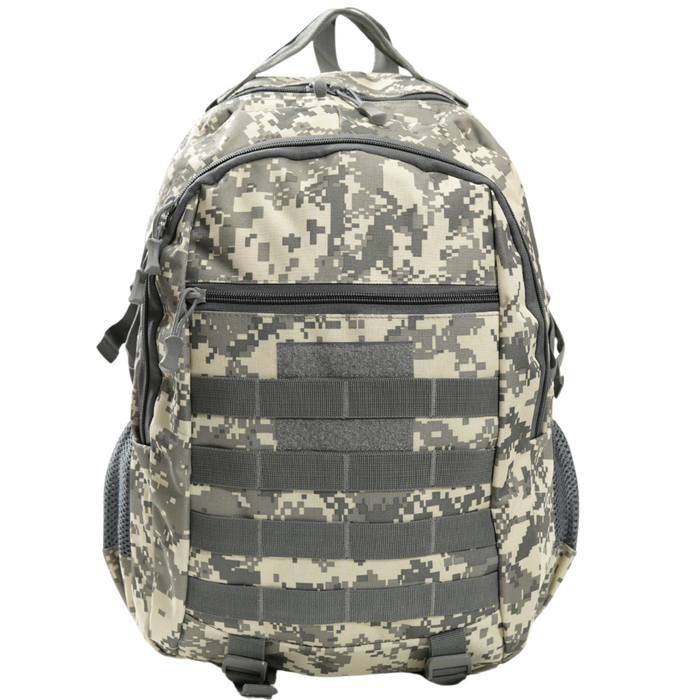 18 Inch Camouflage Backpack - Grey Camou