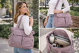 Handbag Large Lightweight Nylon Shoulder Crossbody Purse Tote 2307