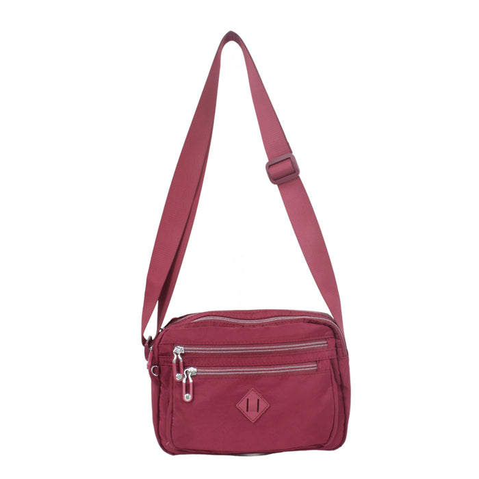 C-B 1568 Cross Body Bag-D/Red