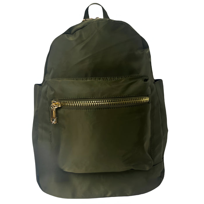15 Inch Backpack Grey School Travel Bookbag Lightweight Daypack TB7105