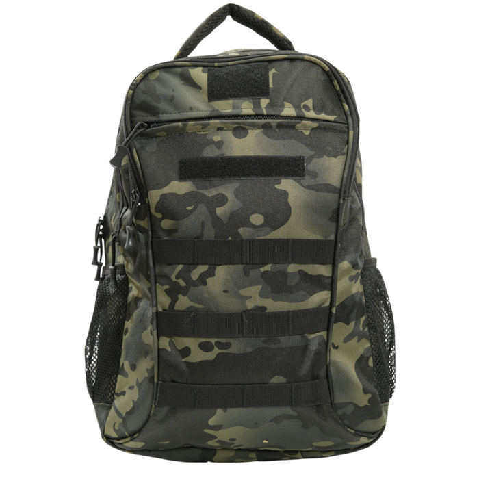 20 Inch Backpack - Black Camou