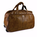 20 Inch Classic Wheeled Duffel Bag for Weekend Travel - Brown