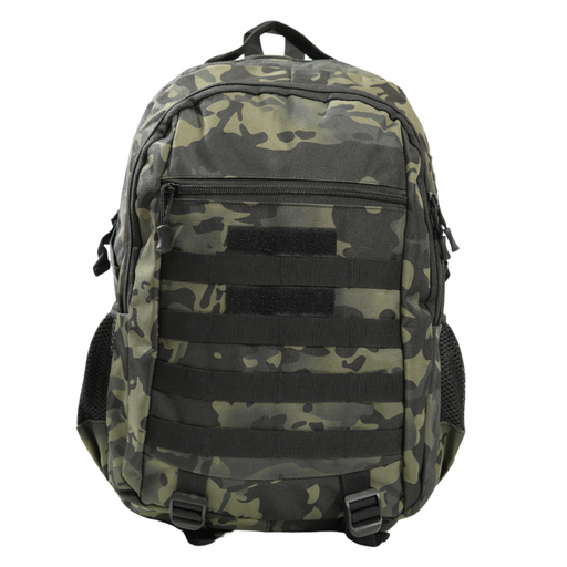 18 Inch Camouflage Backpack - Black Camou