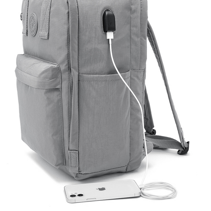 Laptop Backpack Blue 16 Inch Computer School Work Travel Daypack B8081L