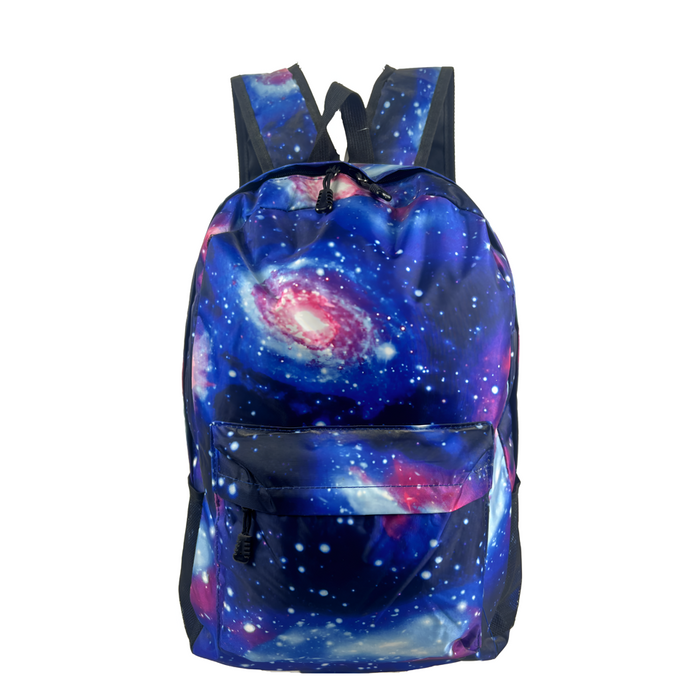 B-BH 206-7 Backpack 18" Blue Galaxy