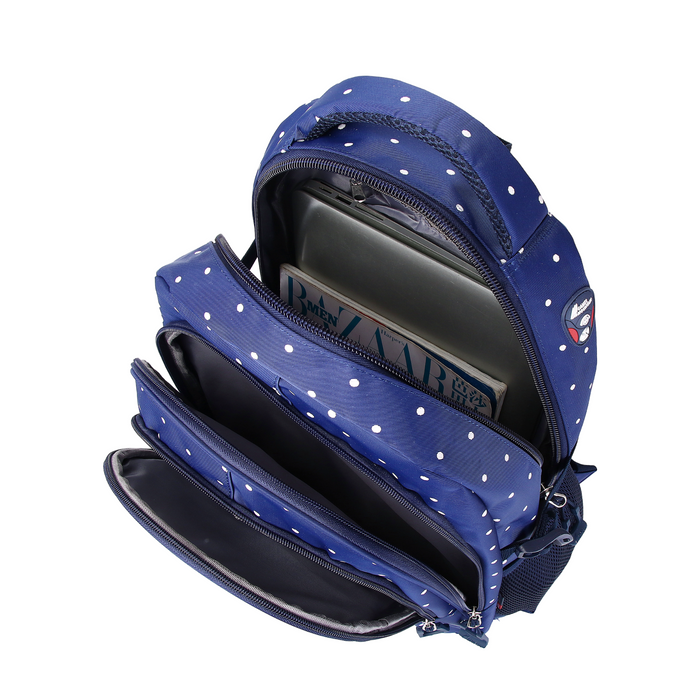 B-BT 708 Backpack18"-Blue