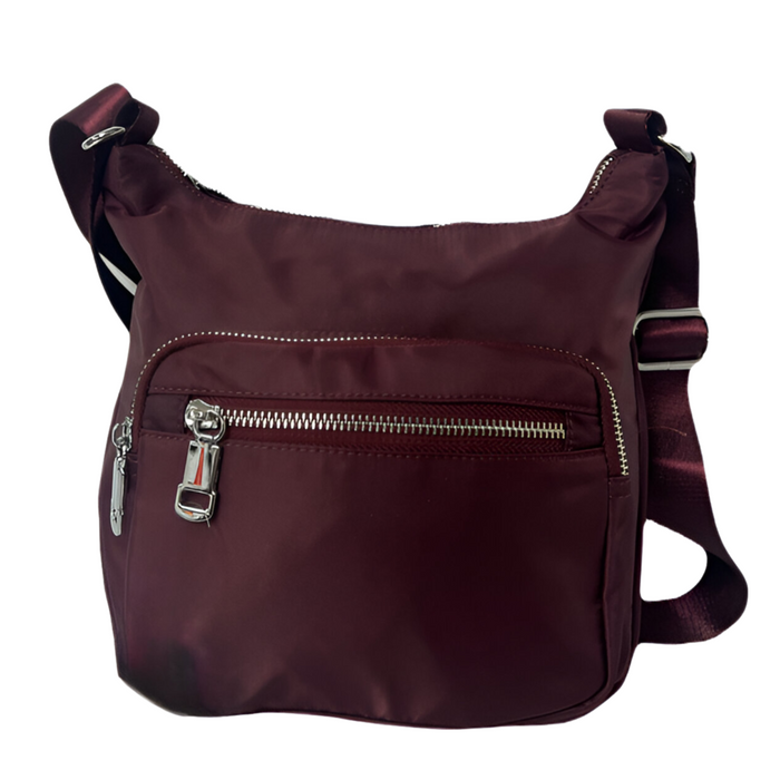 Crossbody Bag Burgundy Shoulder Purse Handbag Womens Travel TB19061