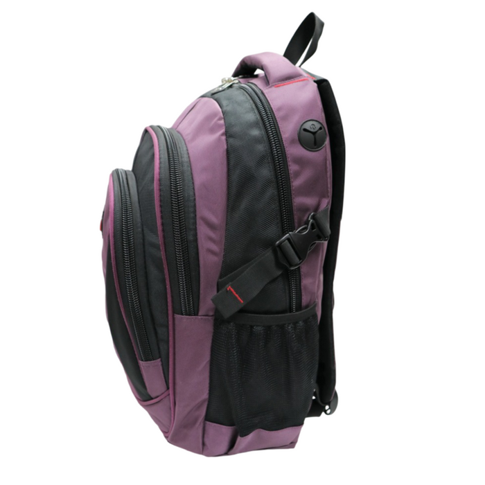 18 Inch Backpack Purple School Travel Bookbag Casual Day Pack 7878