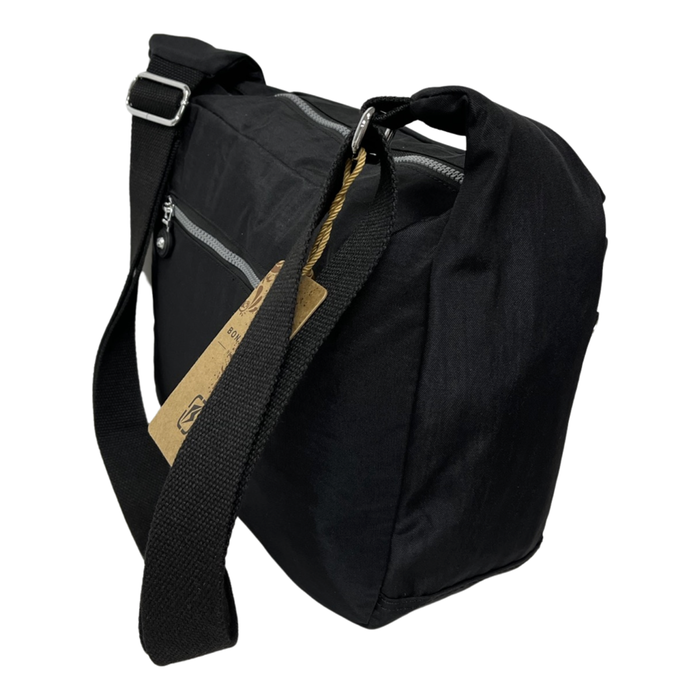 Crossbody Bag Grey Small Shoulder Sling Purse Everyday Travel 8087