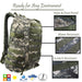 Camo Backpack Black 19 Inch Camouflage School Bookbag Travel Daypack 1697