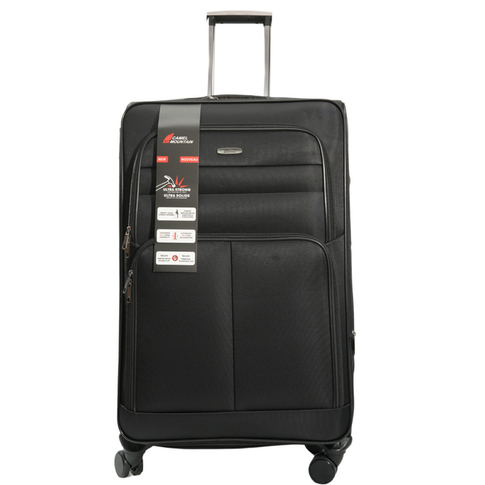 L-9122-3-pc Luggage (20'28'32")-Black TSA Lock