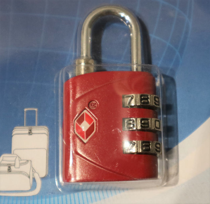 SKG 533 TSA 3-Dial Lock-Red