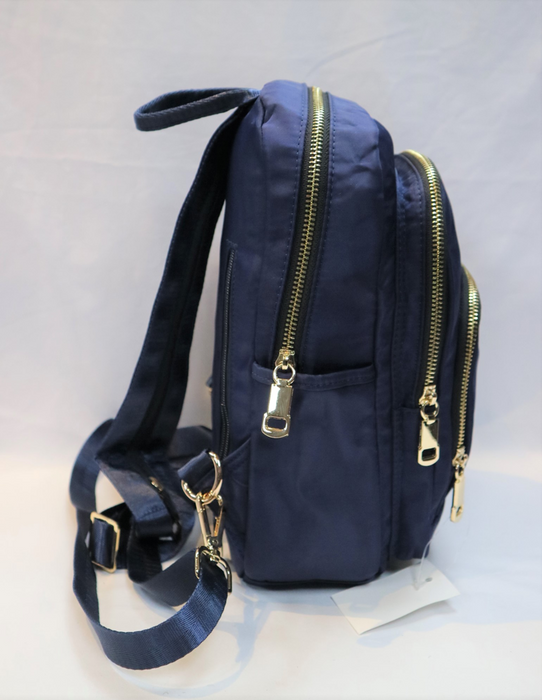 Mini Backpack Black 12 Inch Compact Bookbag Casual School Day Bag TB926