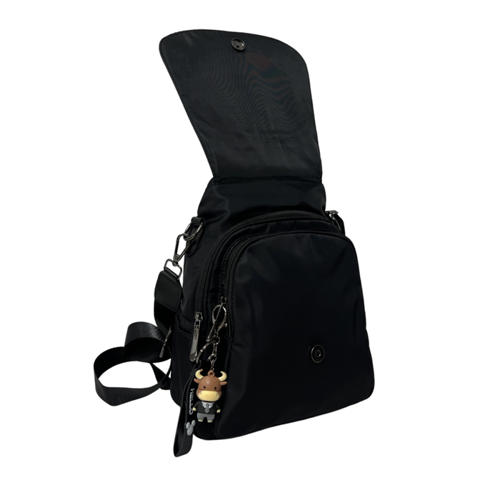 B-YJ 341-Backpack-Black